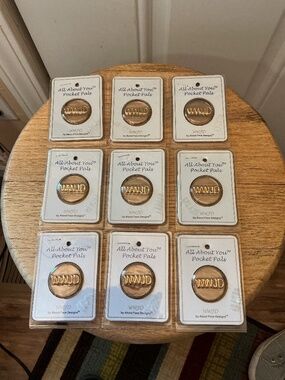 New 9 WWJD All About You Pocket Pals Stones